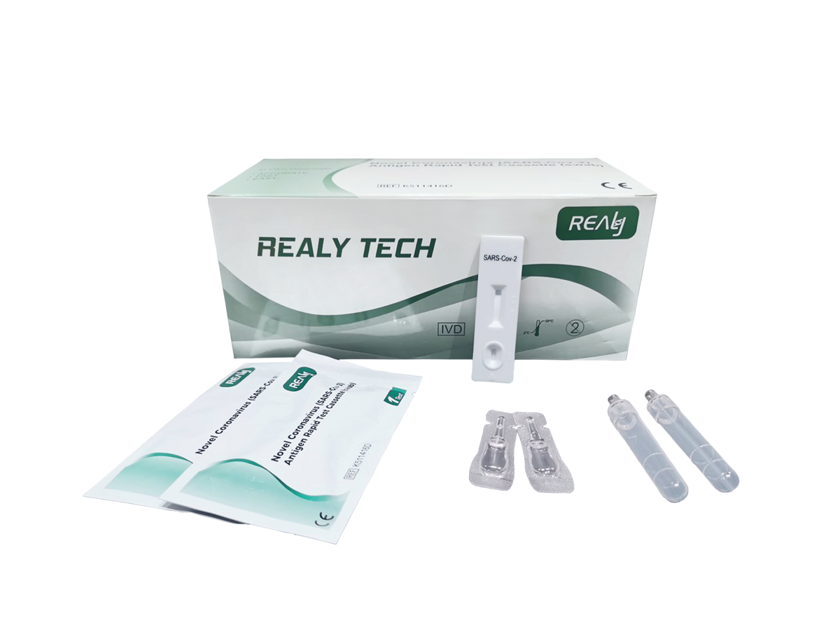 RealyTech Self-Test RAT Kit 25 Pack (Nasal) - TGA Approved (Very High ...